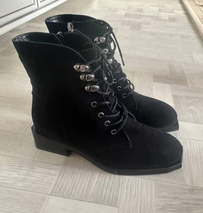 Сапоги полностью натуральные