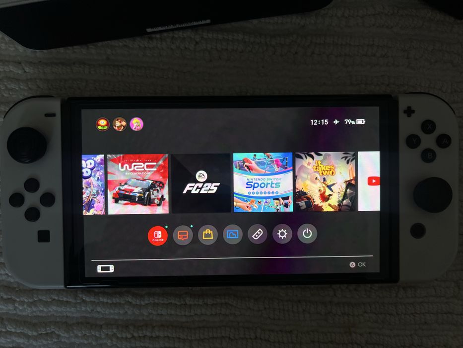 Прошитый Nintendo Switch Oled