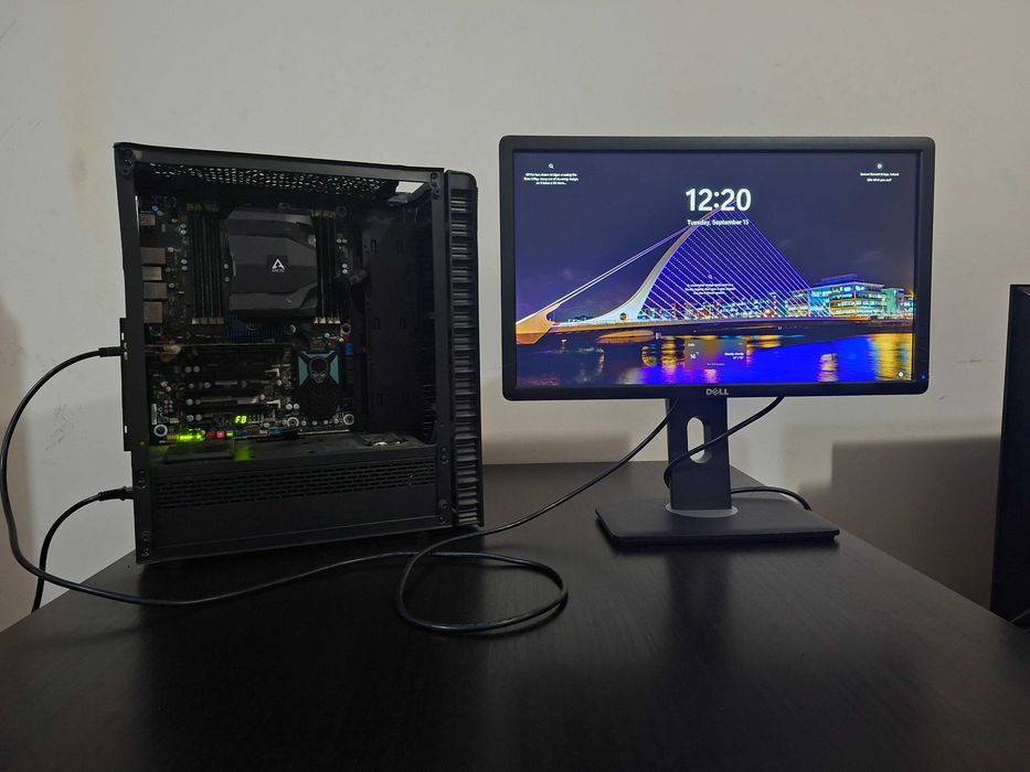 Intel i7-3820 4 ядра/8 нишки, 64GB RAM, 480GB SSD, Intel DX79SI, Win 11