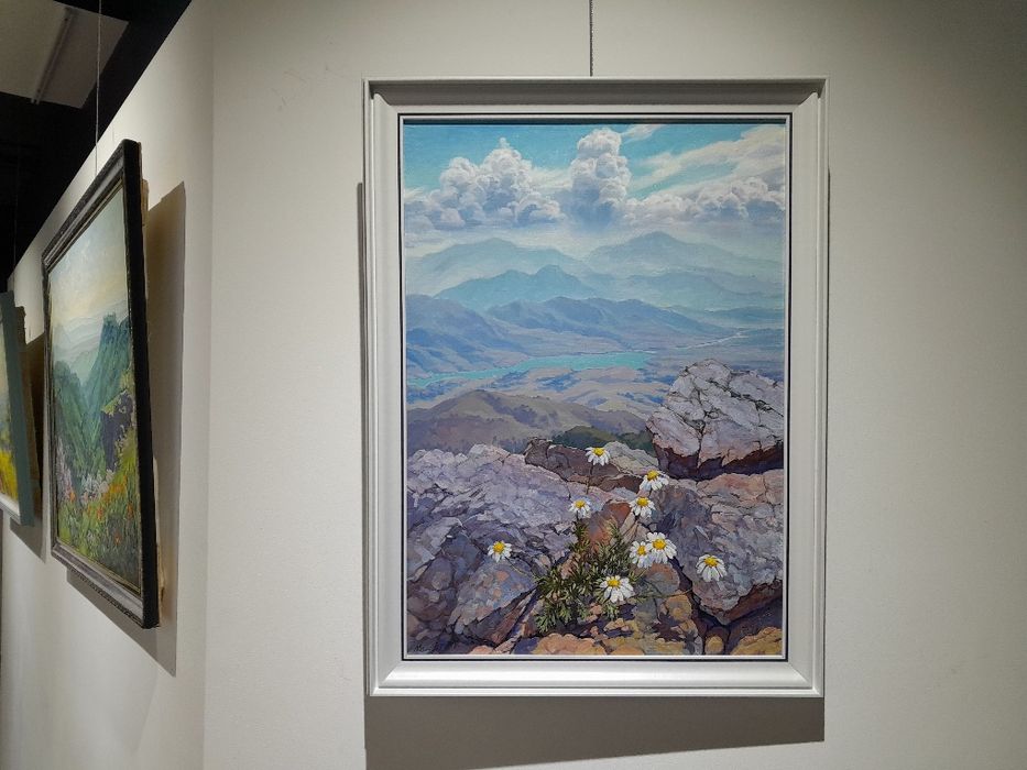 Продаётся картина "Ромашки на вершине "