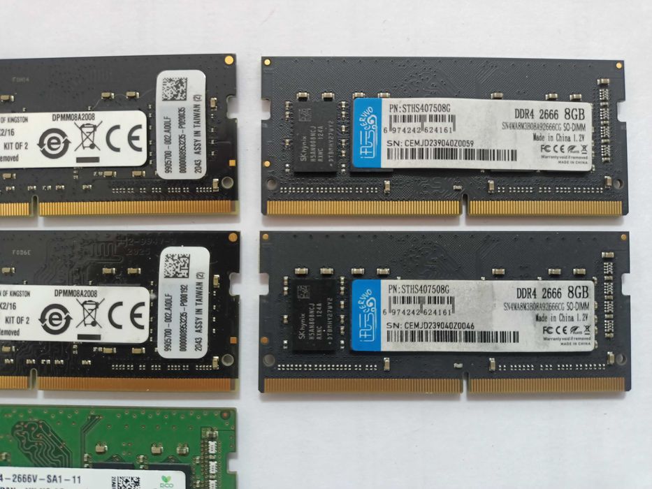 Продам ОЗУ для ноутбуков