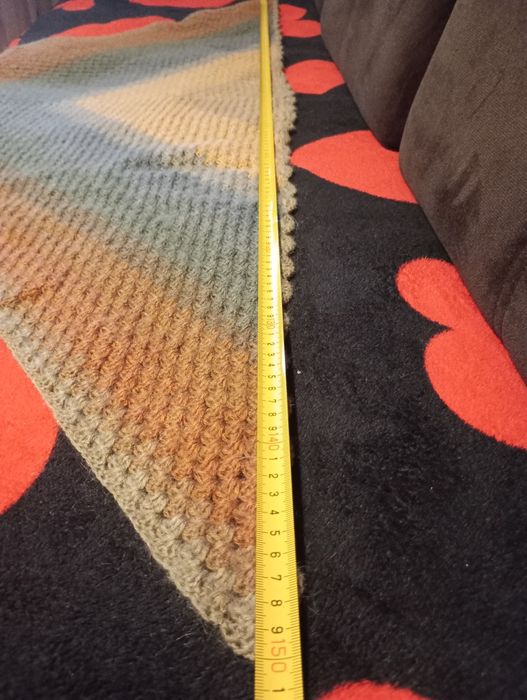 Sal crosetat manual, handmade.