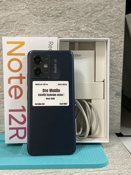 Redmi not 12R pro 12aperatifka 256 xotira