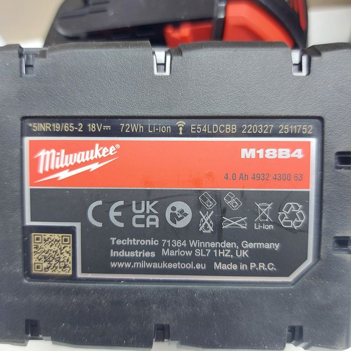 Нови батерии Milwaukee M18