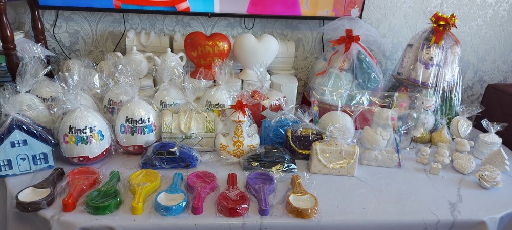 Тойбастар, копилка из гипса