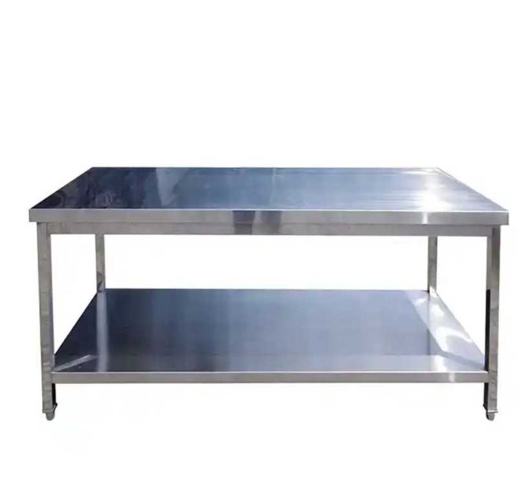 Oferta!!!masa de inox cu polita 200x70x85H pret 1400 lei,NOUA
