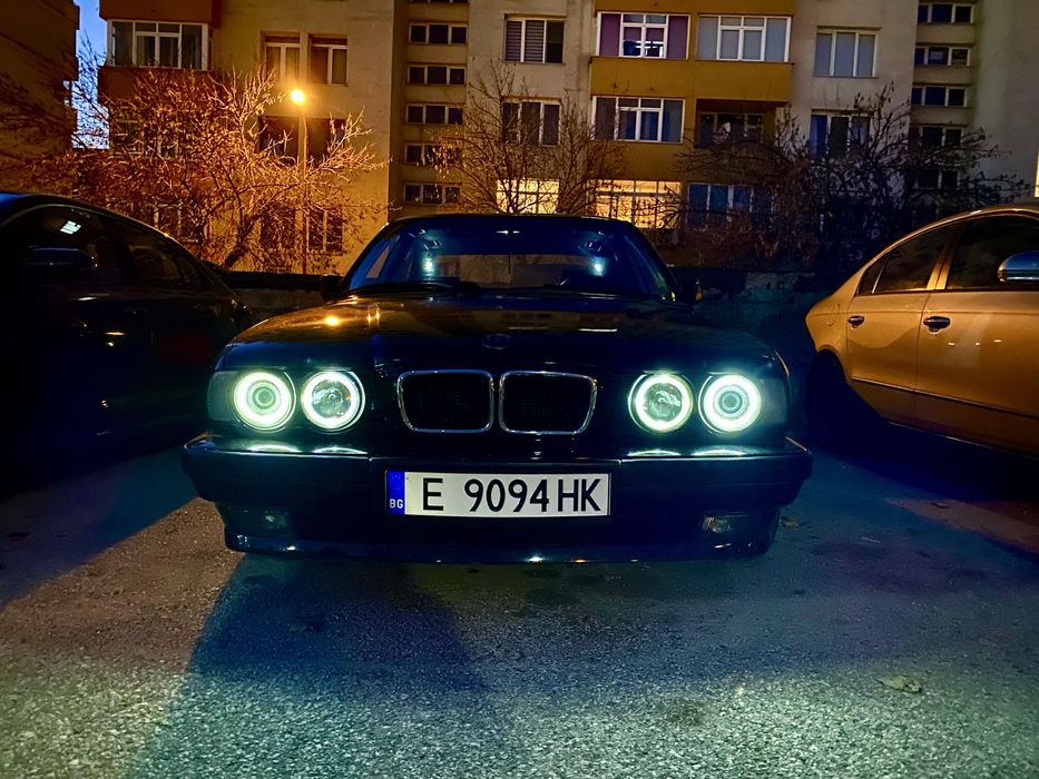 Фарове Depo BMW E34 с ейнджъл айс
