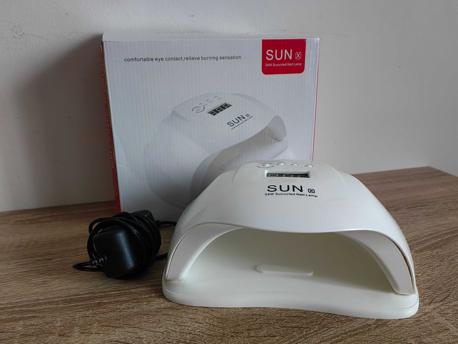 Lampa unghii led Sun 5 Nailsup 48W si Mini lampa UV/LED Clip Black 3W