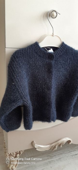 Детска плетена жилетка на Zara