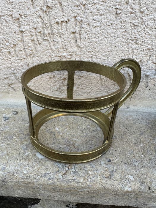 Suport set/pahare din bronz masiv pt ceai sau cafea - 200 lei setul