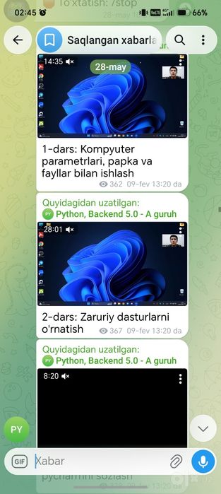 Kampyuterni 0 dan boshlayotganlar uchun darslik bor