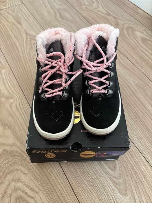 Skechers Trickstar în culoarea bleumarin închis/roz, mărimea 33