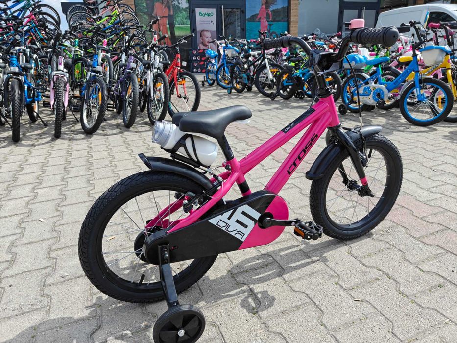 CROSS Велосипед 16" DIVA розов