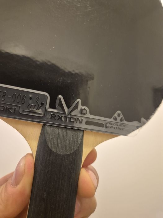 Paletă ping pong Sanwei T5000+Loki3 | ofensivă si efect