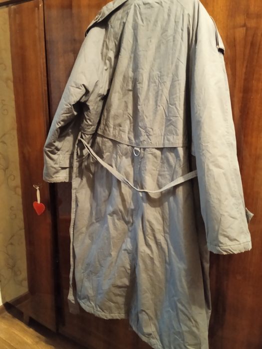 Плащ - пуховик  мужской