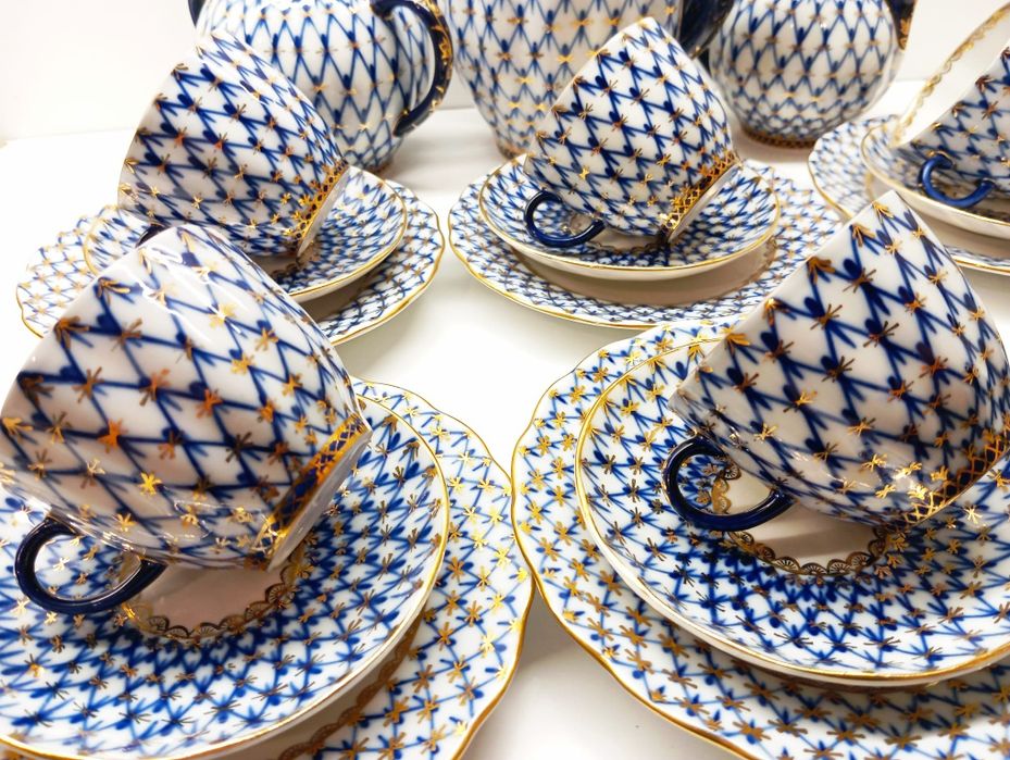 Руски порцелан. Сервиз.