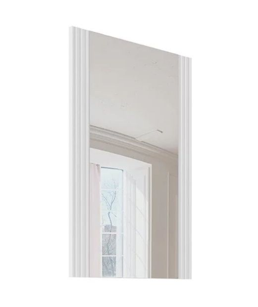 Стилно бяло огледало