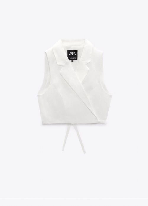Новый топ на завязках Zara