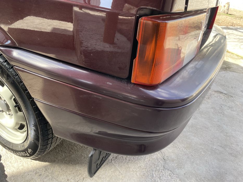 Бампер ваз задний бордовый