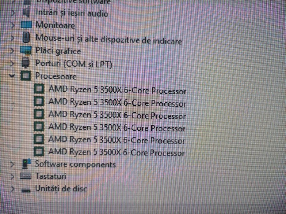 AMD Ryzen 5 3500X , Cache level: 35 MB