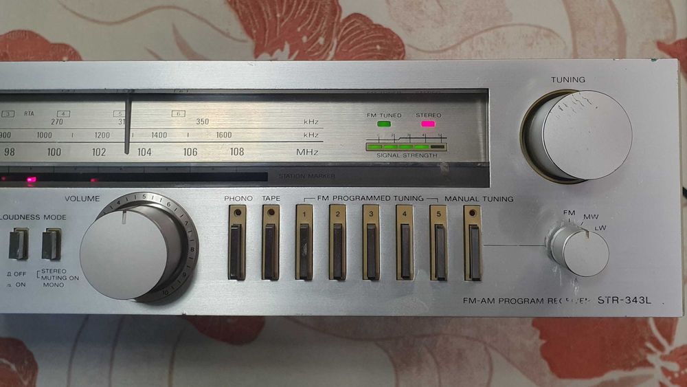 Усилвател, ресийвър Sony STR-343L