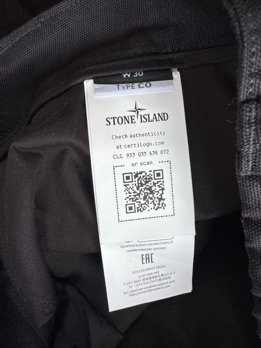 Stone Island Cotton Cargo pants