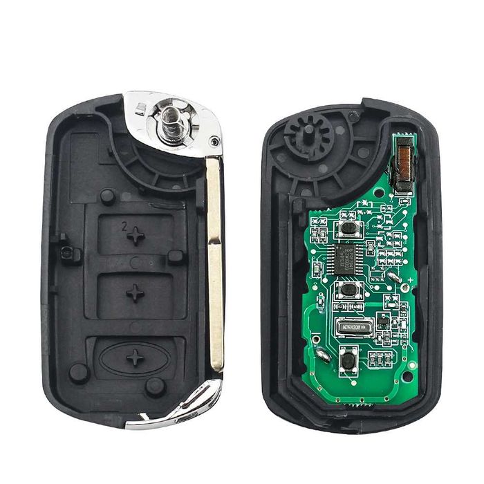Автоключ сгъваем с 3 бутона за Land Rover комплект (433 MHz)!
