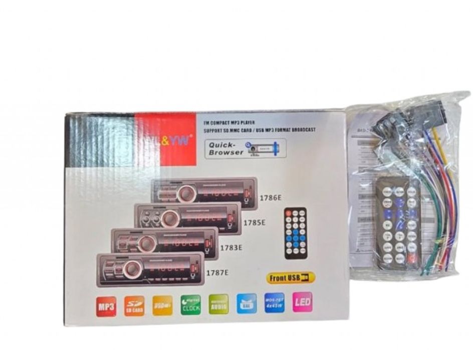 Автомобилно MP3 Радио с Bluetooth, USB и FM Тунер – Цифров медиен плей