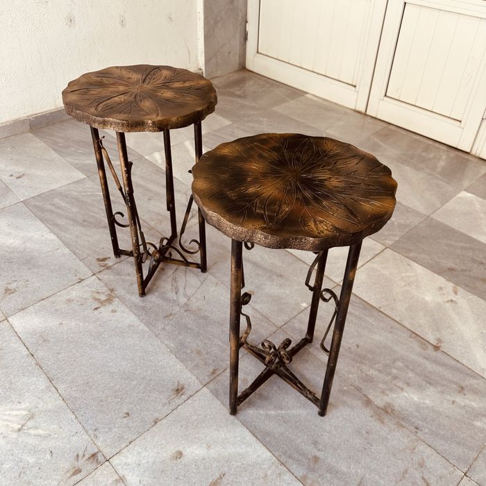 Винтидж декоративни масички / стойки от 80-те