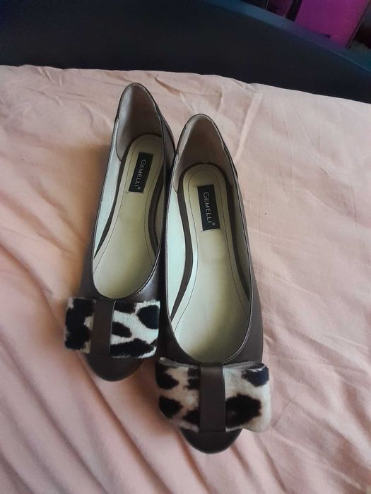 Pantofi din piele nr 36