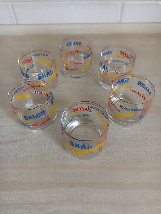 Фужеры. Рюмки (чешское стекло)