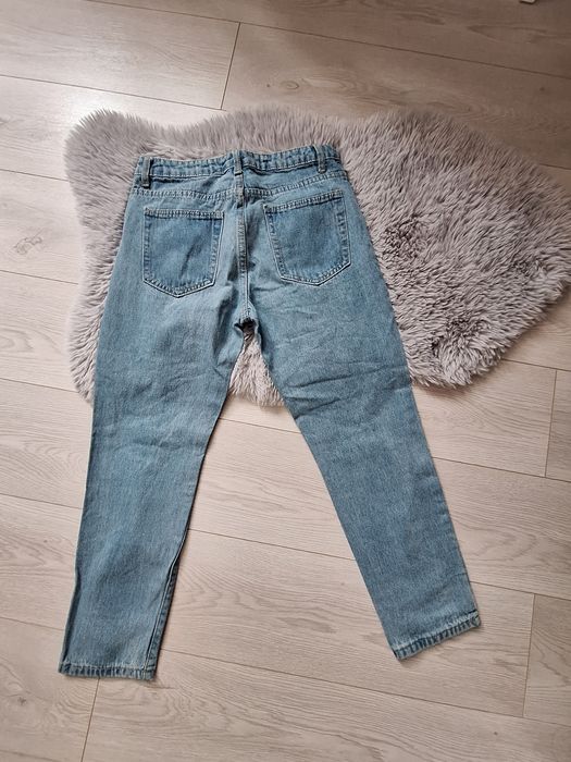 Blugi largi din bumbac