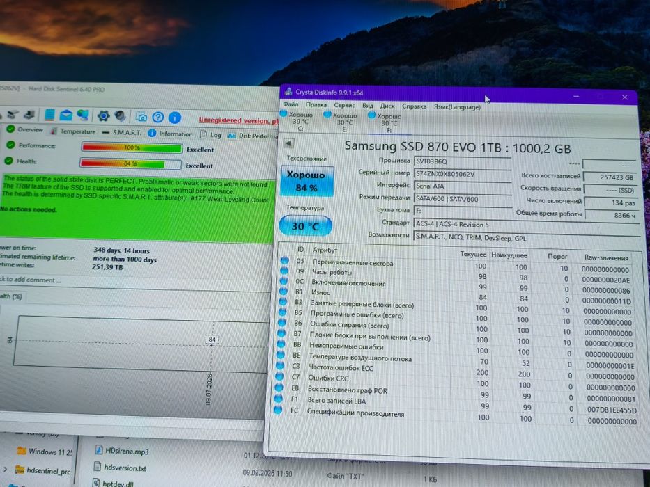 Samsung 1TB SSD диск