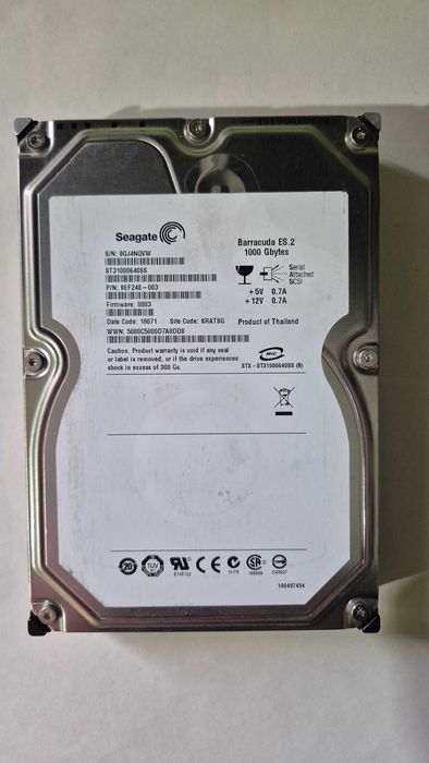 Hard HDD 1 TB Seagate Constellation ES SAS
