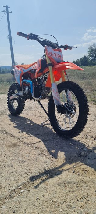 Cross Ultra 125cc 4 Timpi Kickstart 17/14 Nou pentru copii si adulti