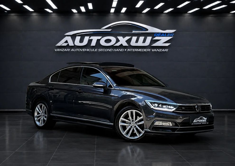 Volkswagen Passat Garantie12Luni/150Cp/R.Line//FaruriLed/Piele/Trapa/Camera/Dynaudio