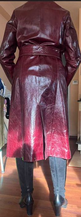 Дамско кожено манто НОВО