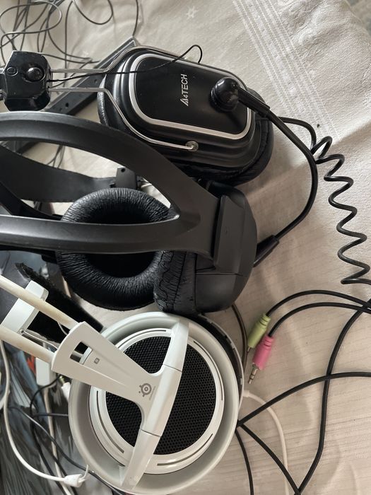 Наушники 3 пары для игр , компьютера