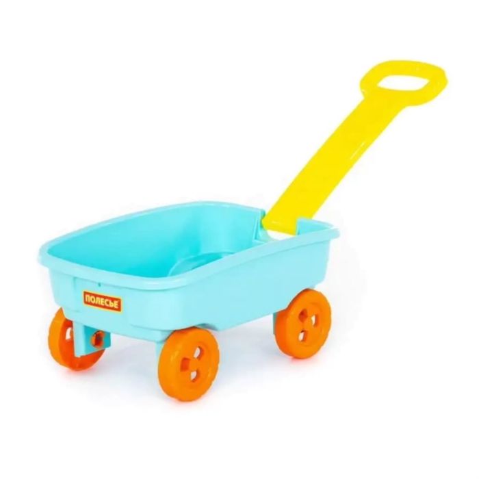 Тележка с ручкой детская