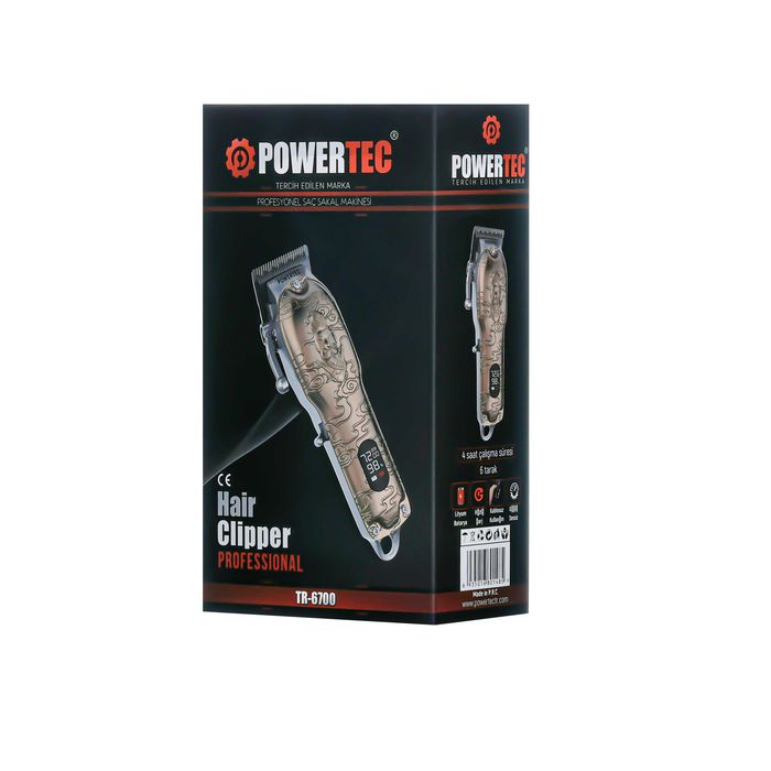 Професионален тример за коса и брада Powertec TR-6700