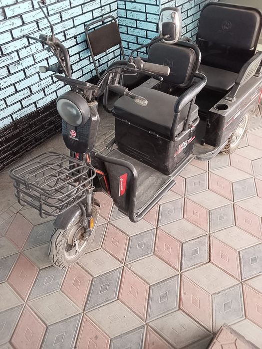 Продам электромапед трёхколёсный