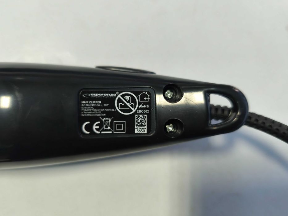 Masina de tuns parul cu fir Esperanza