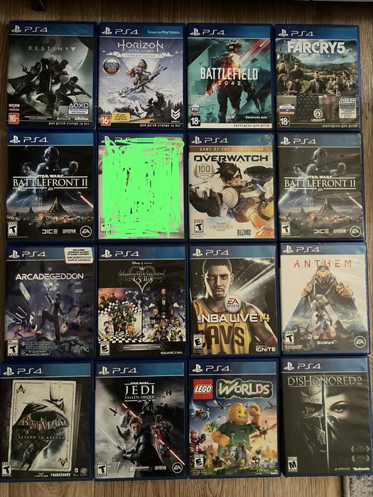 Игры playstation 4  bluray disk