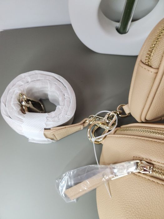 Steve Madden – дамска чанта, бежова