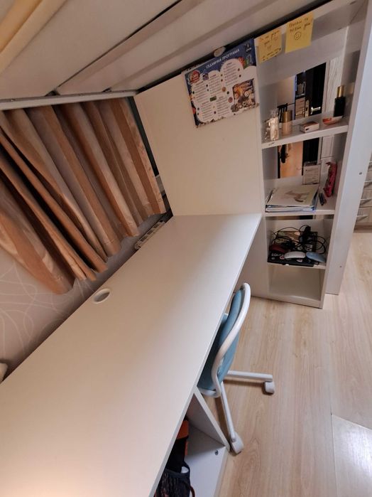 Легло с бюро от Икеа