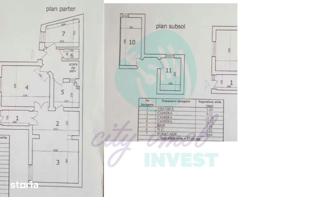 Apartament cochet vila edificata in perioada interbelica