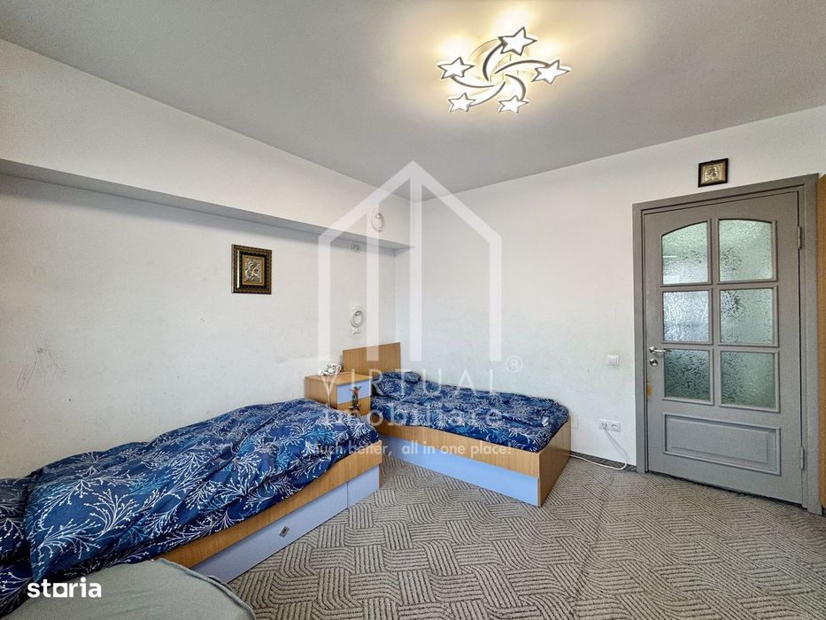 Apartament cu 3 camere, 75mp utili+3 balcoane, etaj 5/5, bloc cu lift