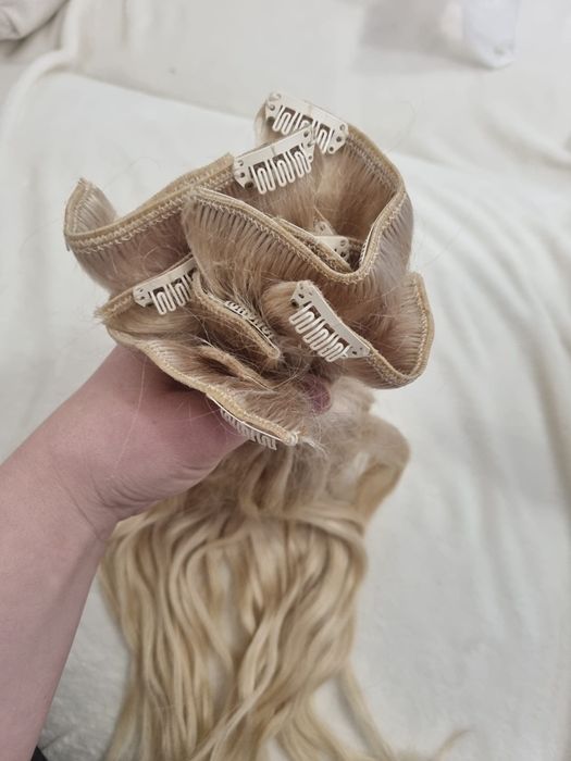 Extensii par natural Oskar blond bej
