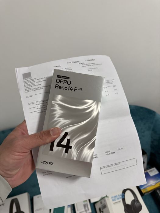 Oppo reno 14 F sigilat cu factura garantie !