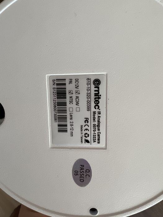 Camera Ernitec analog